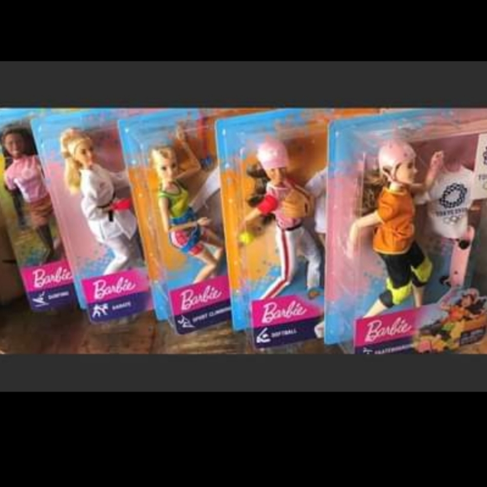 Nrfb complete 2020 Olympic barbie set